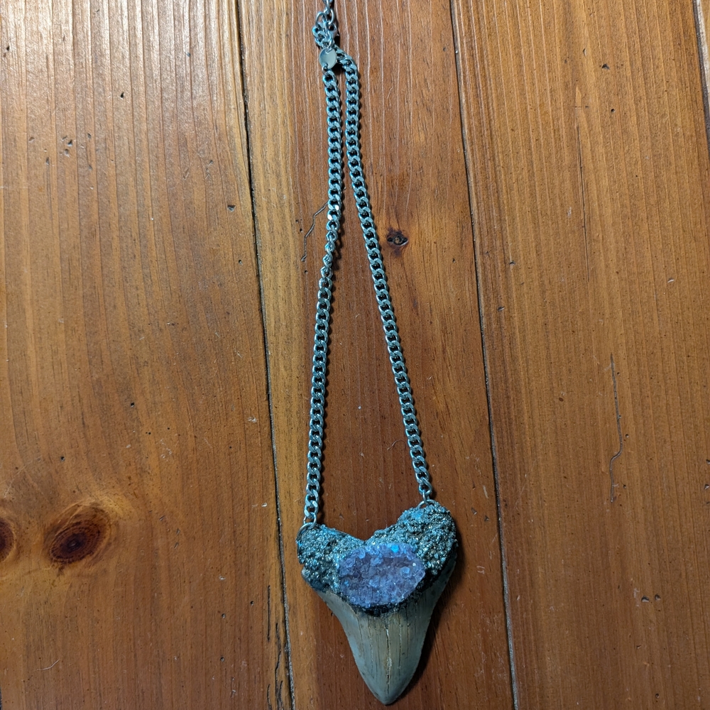 Blue and Silver Southwestern Necklace